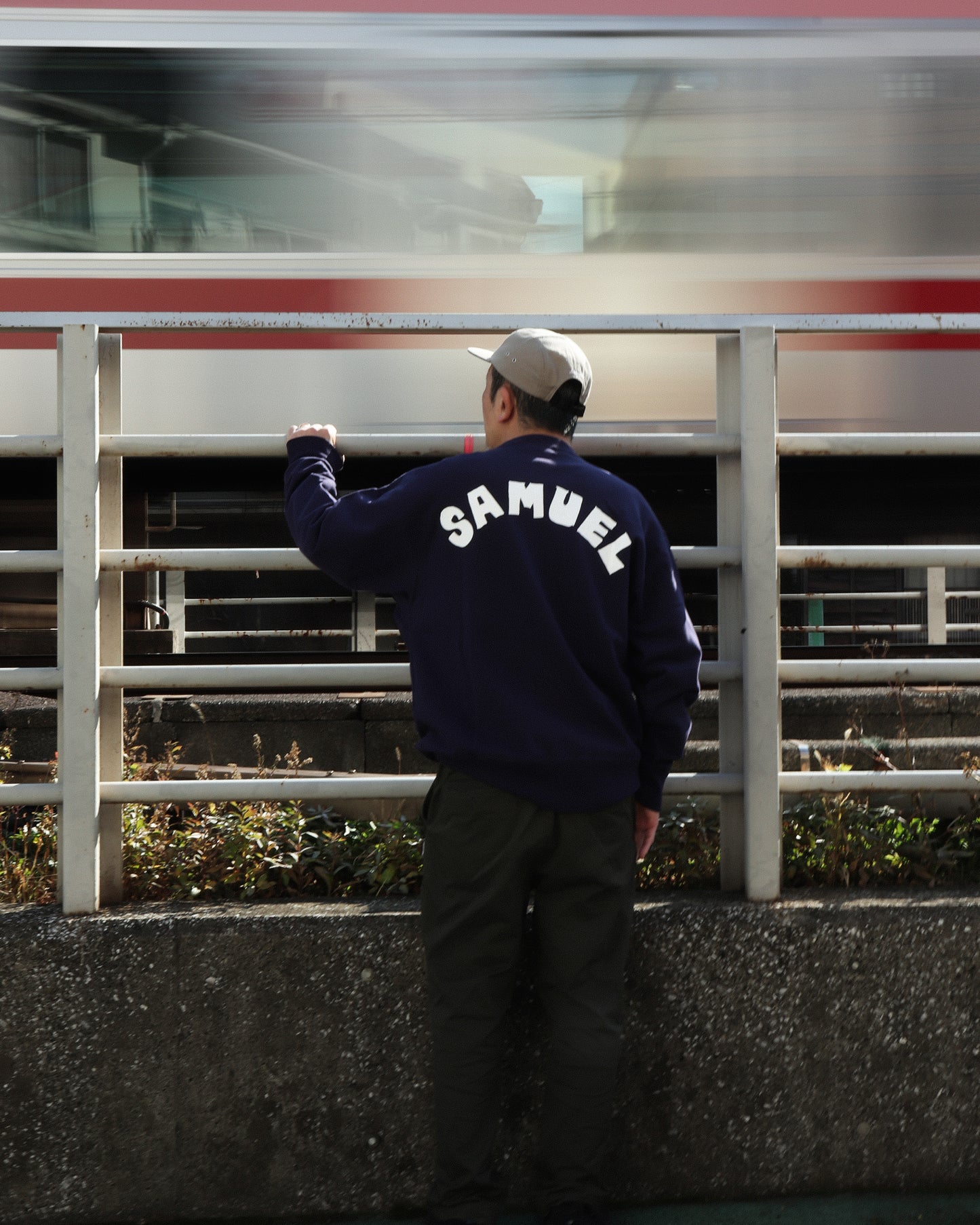 SAMUEL S LOGO CREWNECK SWEAT
