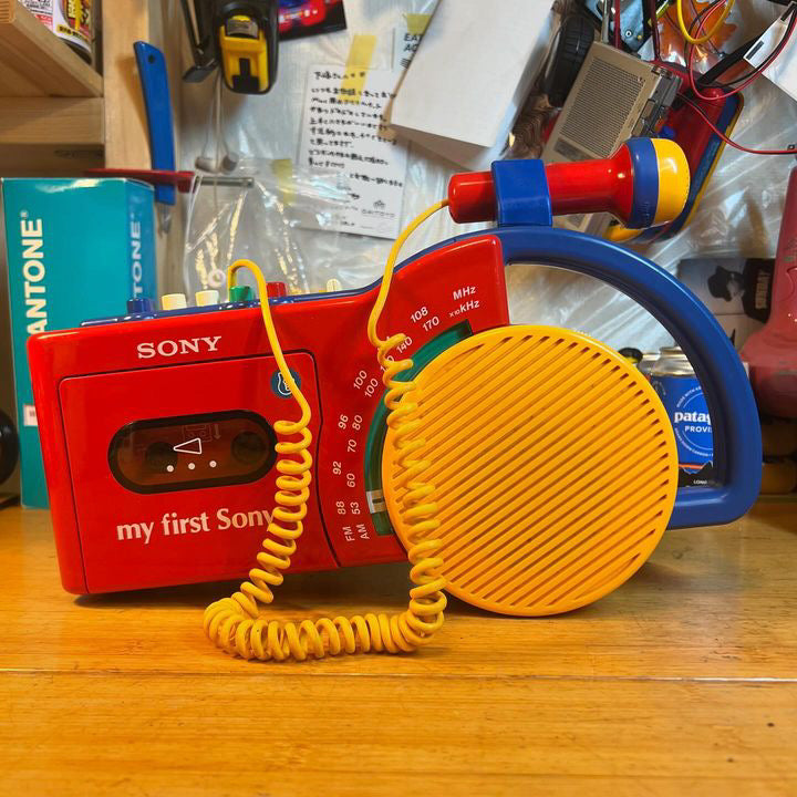 my first sony カセットプレイヤー アダプタ付 【公式通販】