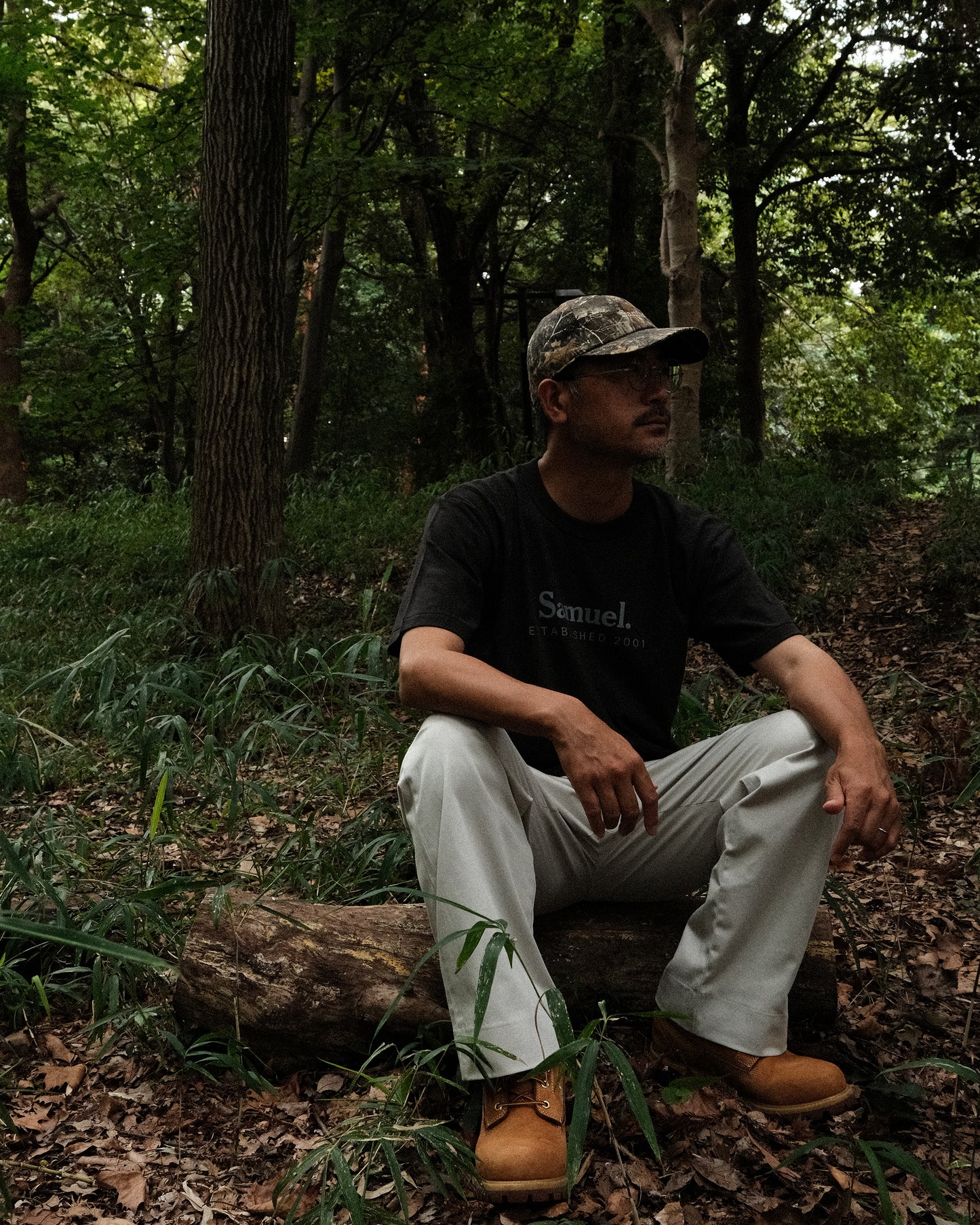 【先行受注商品】SAMUEL FIELD LOGO S/S TEE