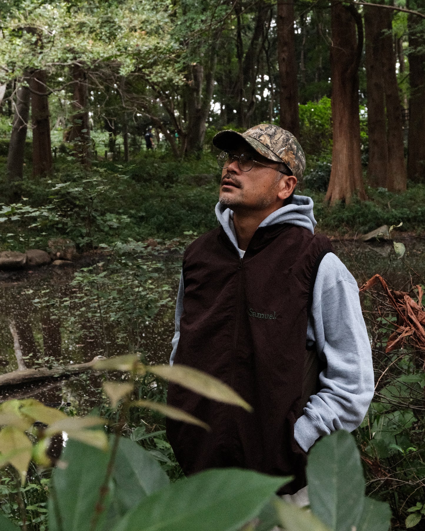 【先行受注商品】SAMUEL FIELD LOGO ZIP HOODIE
