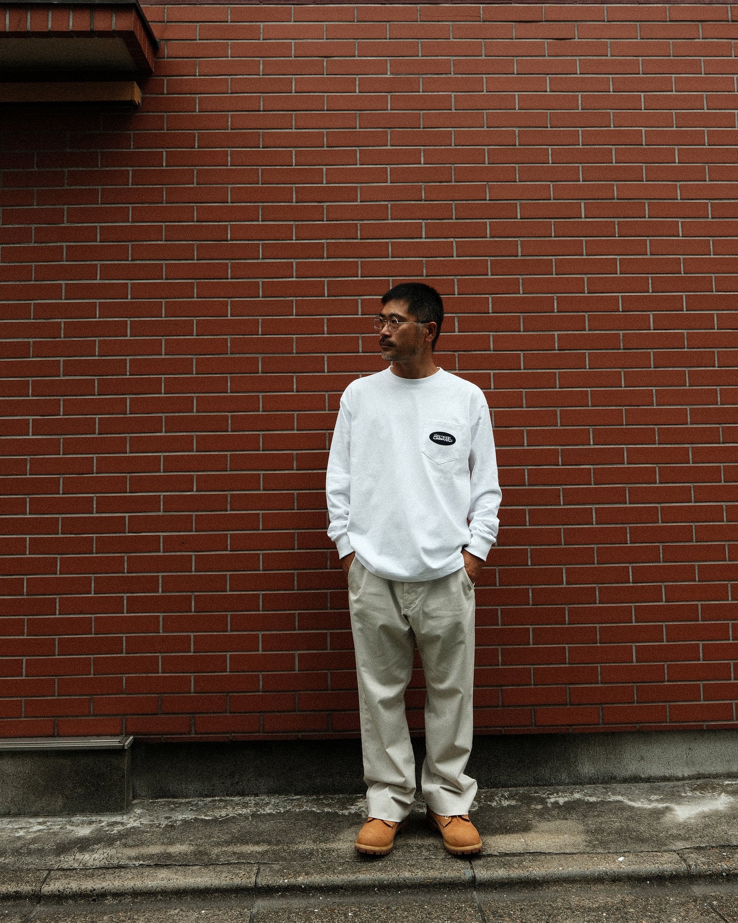 SAMUEL CUSTOM L/S POCKET TEE