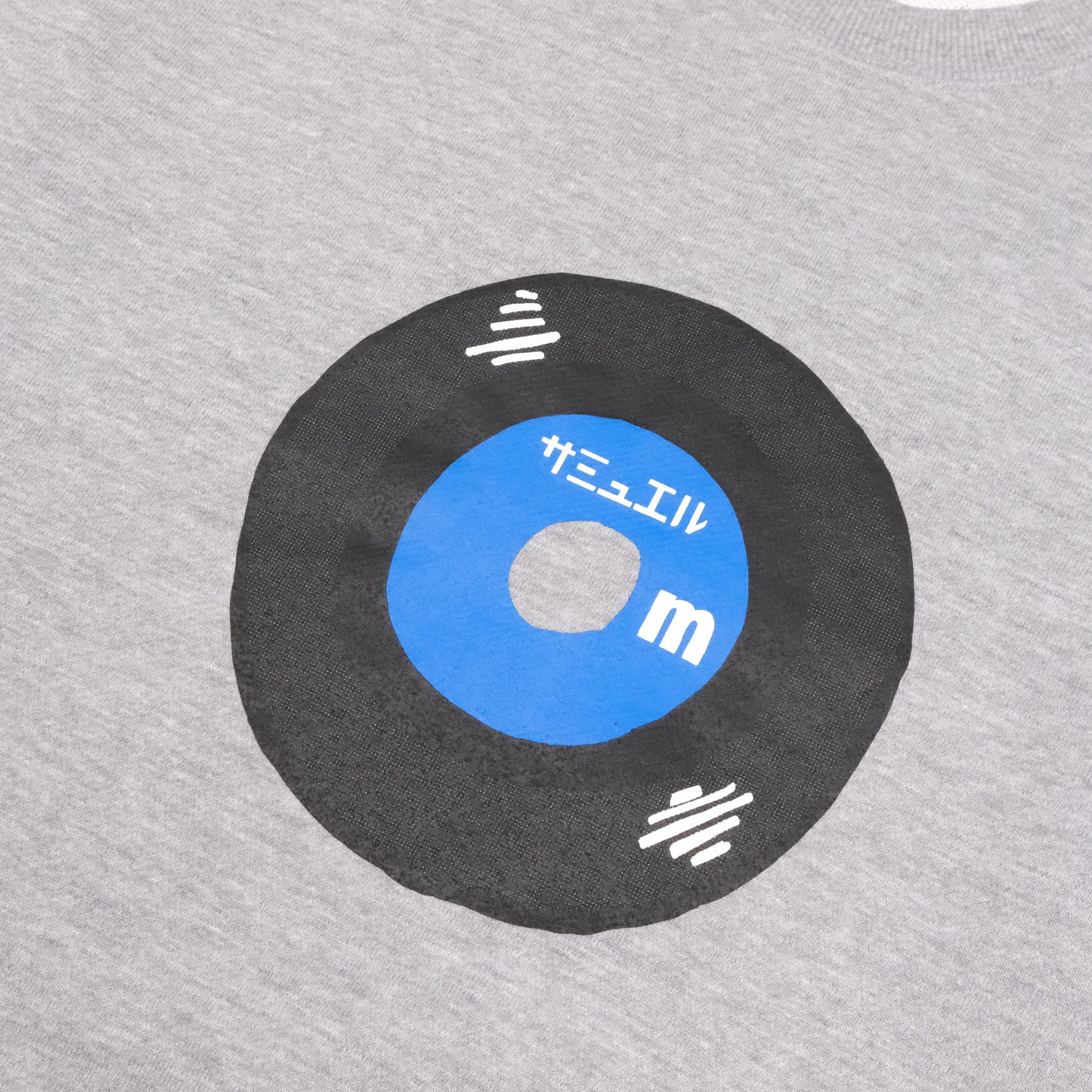 SAMUEL × Manhattan Records 7inch 45th anniv. SWEAT SHIRT