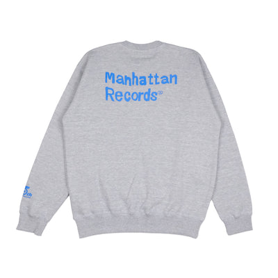 SAMUEL × Manhattan Records 7inch 45th anniv. SWEAT SHIRT