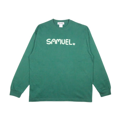 SAMUEL × SHIMAO MAHO FOOTPRINTS LOGO L/S TEE