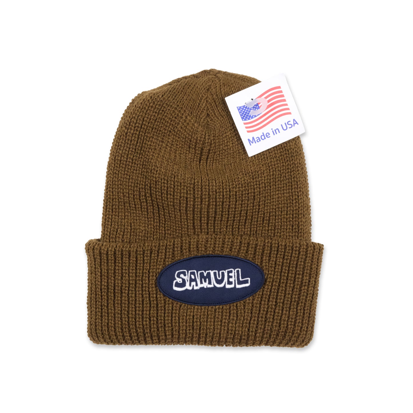 SAMUEL PATCH BEANIE