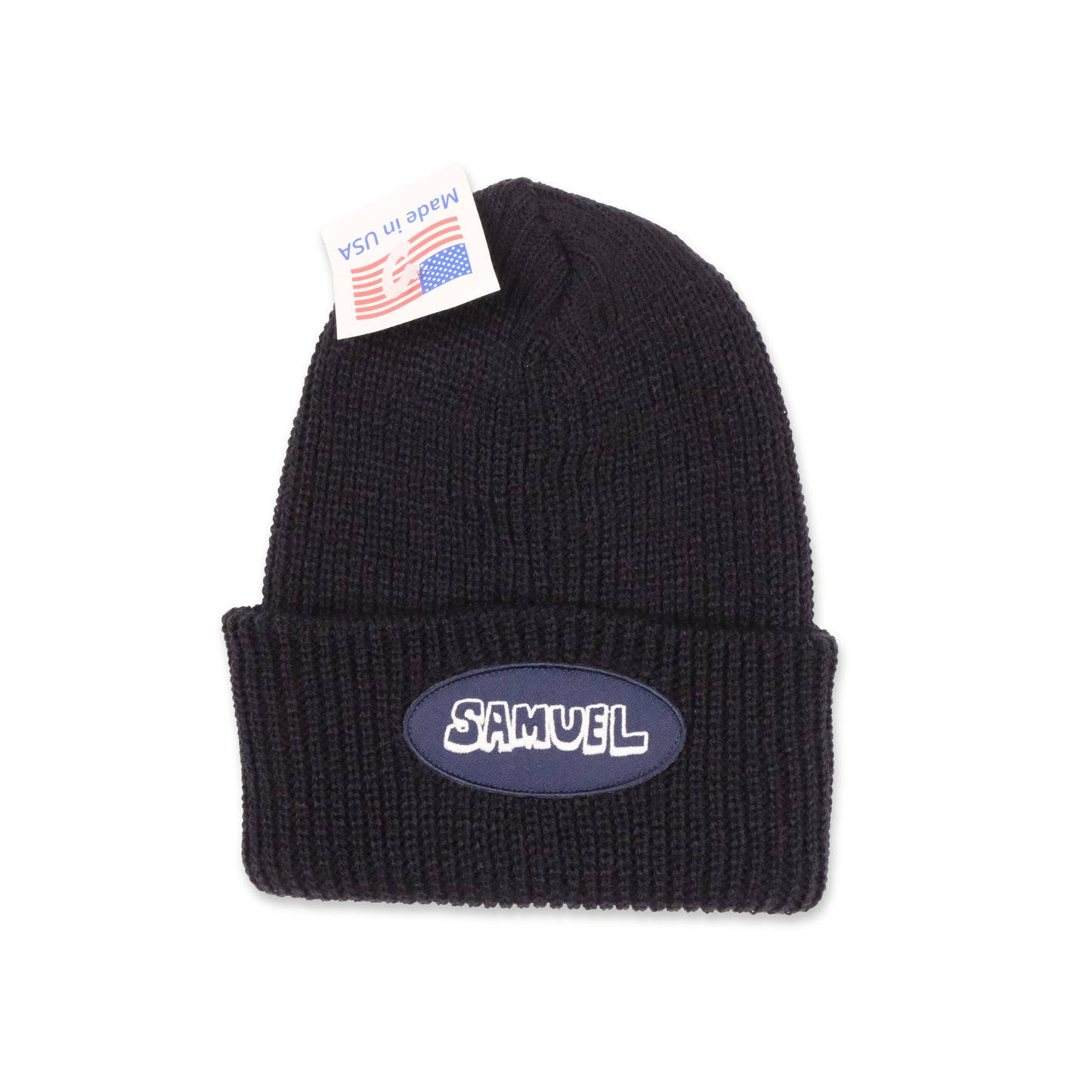 SAMUEL PATCH BEANIE