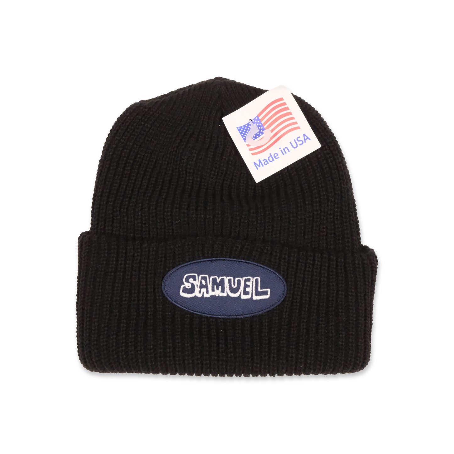 SAMUEL PATCH BEANIE