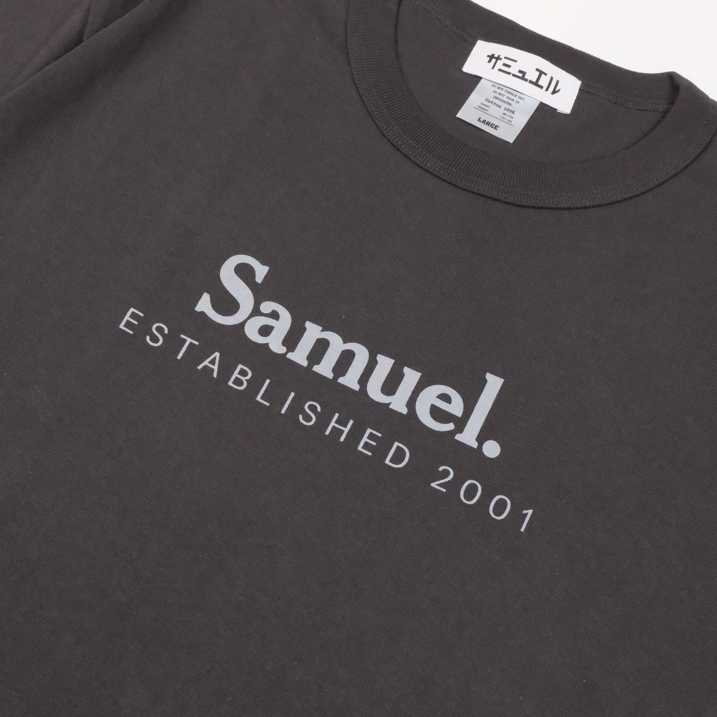 【先行受注商品】SAMUEL FIELD LOGO S/S TEE
