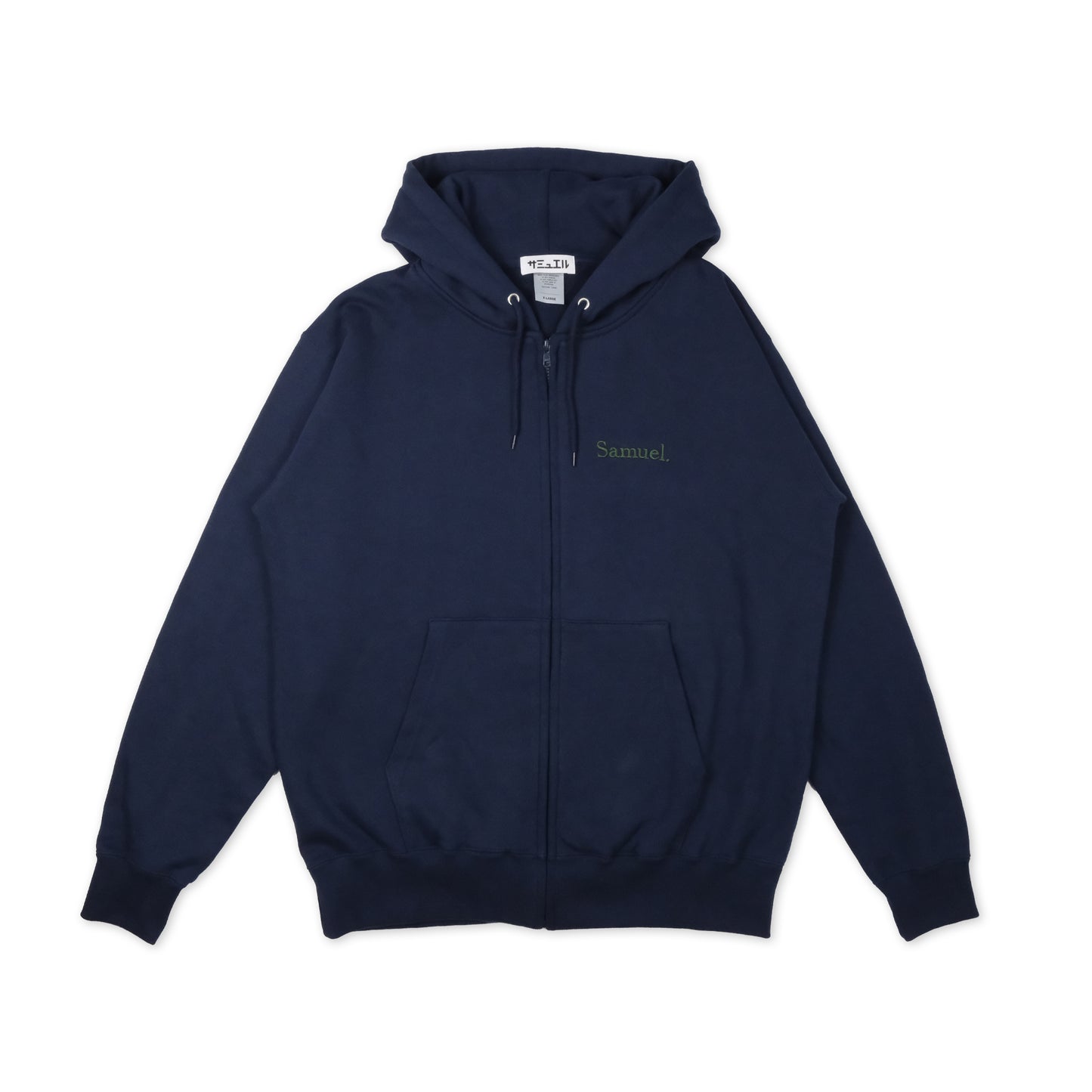 【先行受注商品】SAMUEL FIELD LOGO ZIP HOODIE