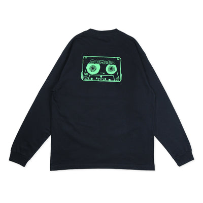 SAMUEL KANA LOGO CASSETTE TAPE L/S TEE