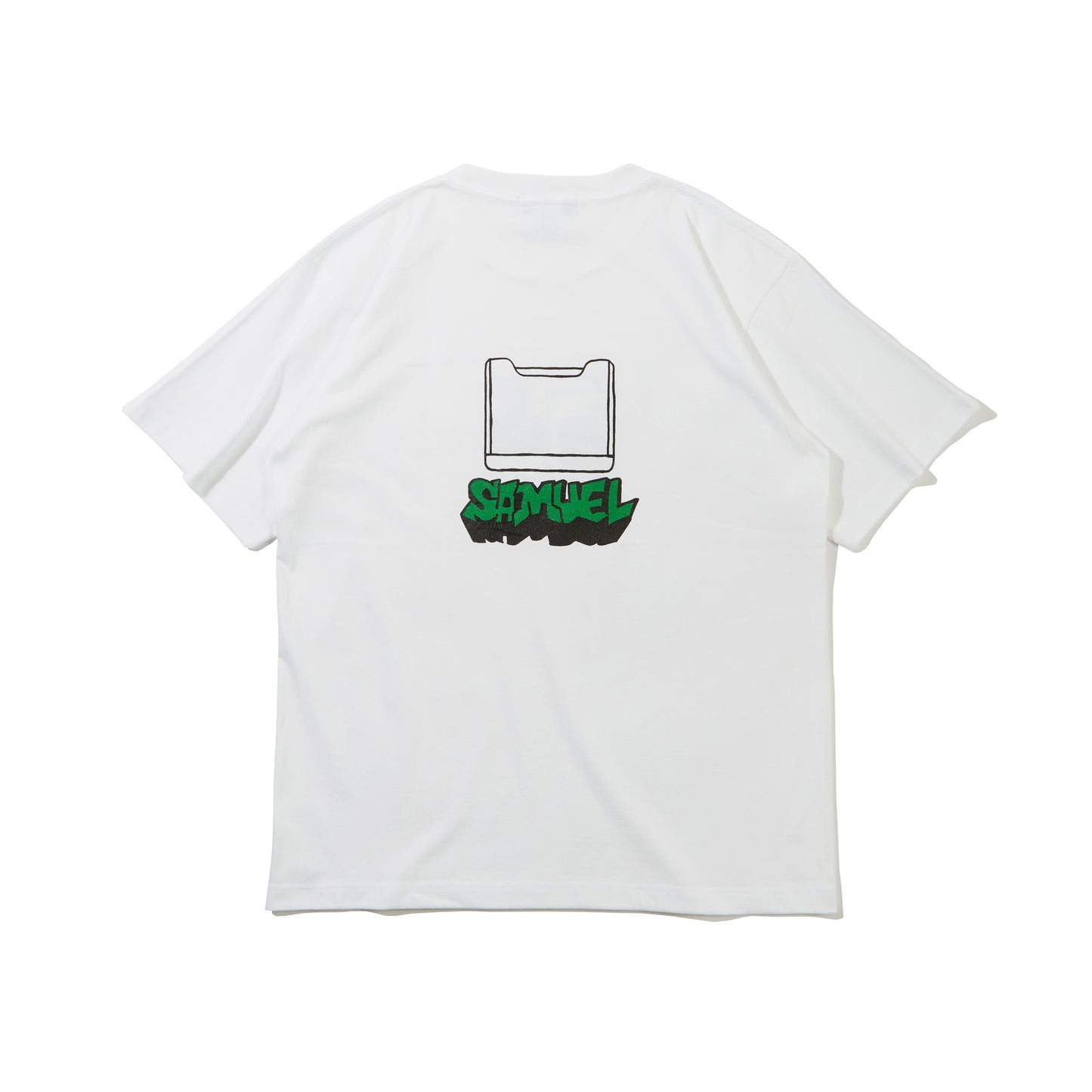 SAMUEL MINIDISC TYPE2 TEE WHITE