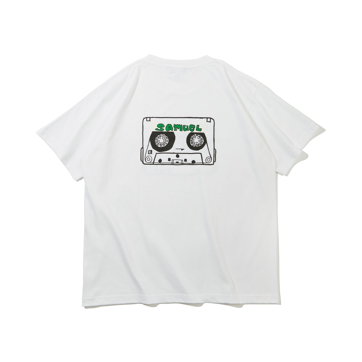 SAMUEL CASSETTE TAPE TEE / GREEN