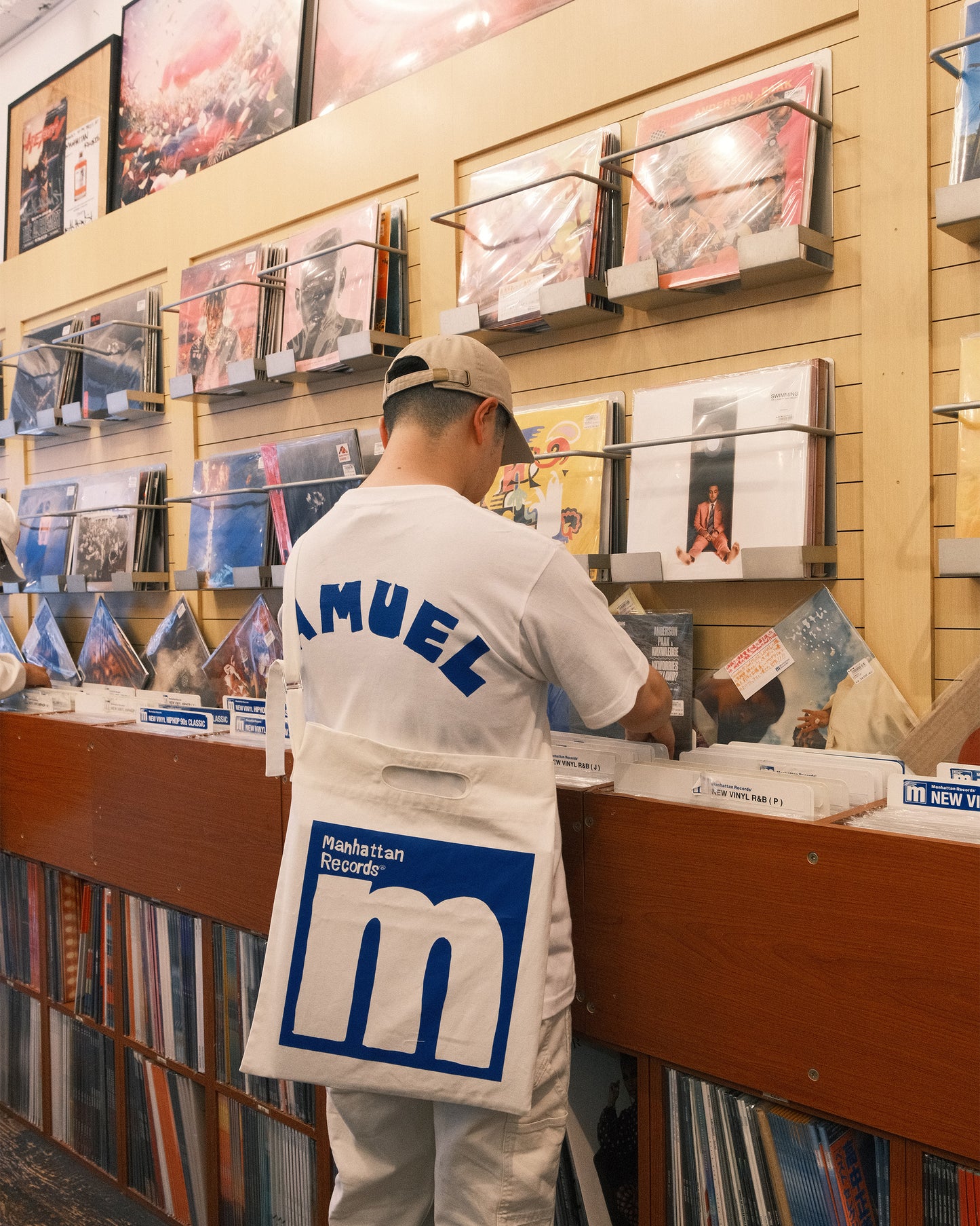 SAMUEL × Manhattan Records SHOPPER 12inch BAG