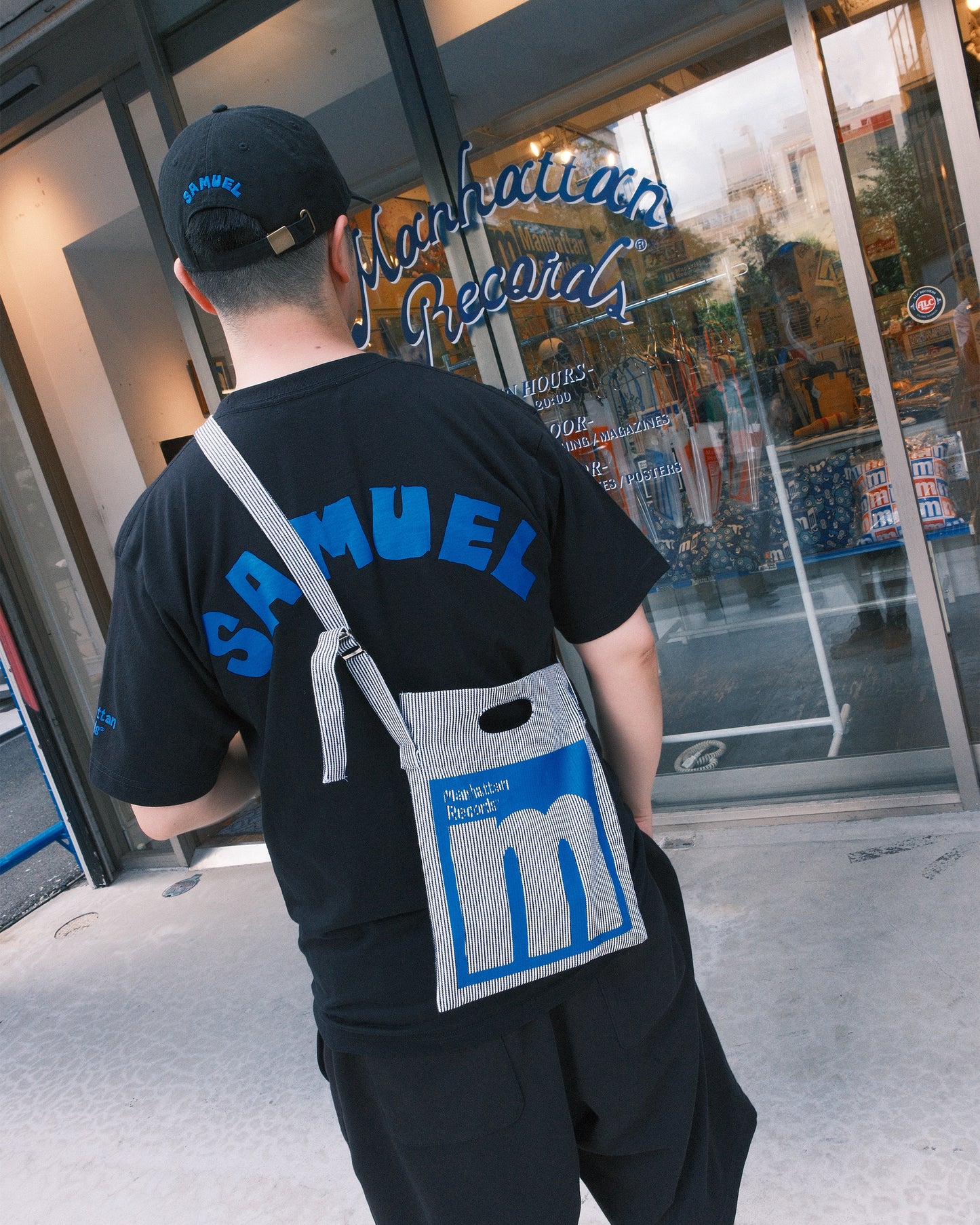 SAMUEL × Manhattan Records SHOPPER 7inch BAG