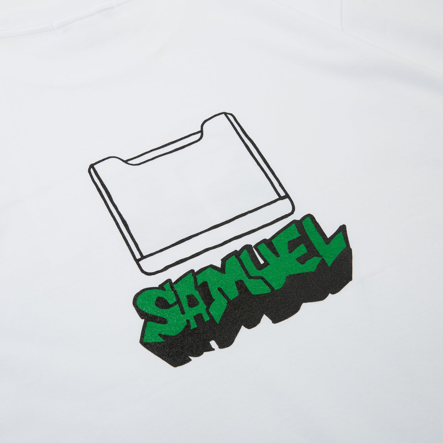 SAMUEL MINIDISC TYPE2 TEE WHITE