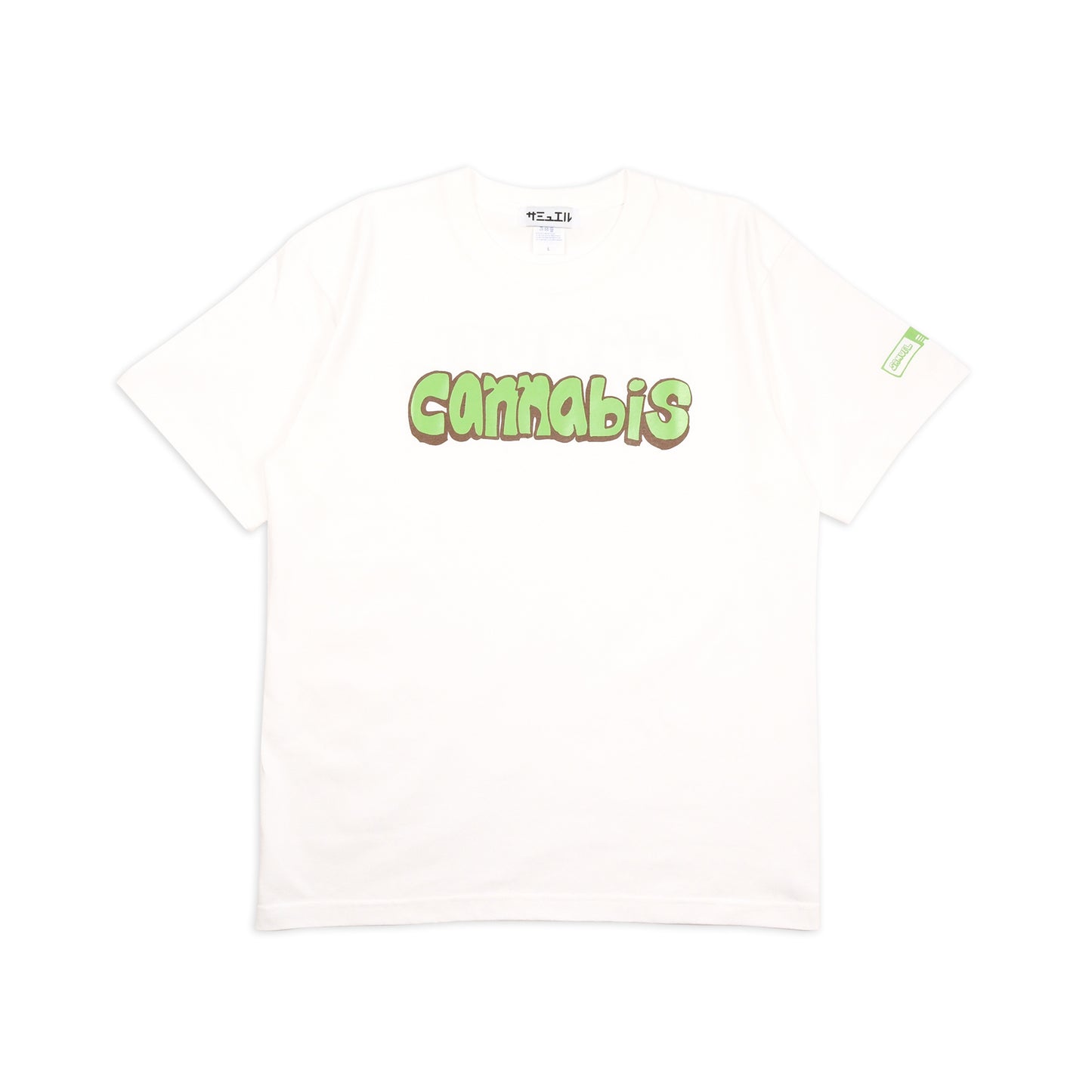 SAMUEL × CANNABIS LOGO S/S TEE