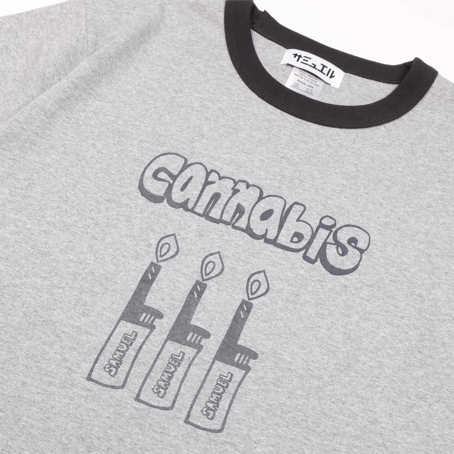 SAMUEL × CANNABIS TRIM S/S TEE