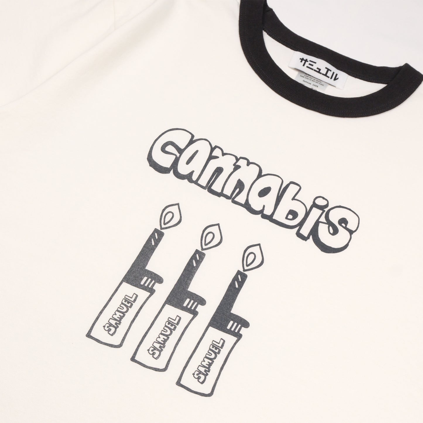 SAMUEL × CANNABIS TRIM S/S TEE