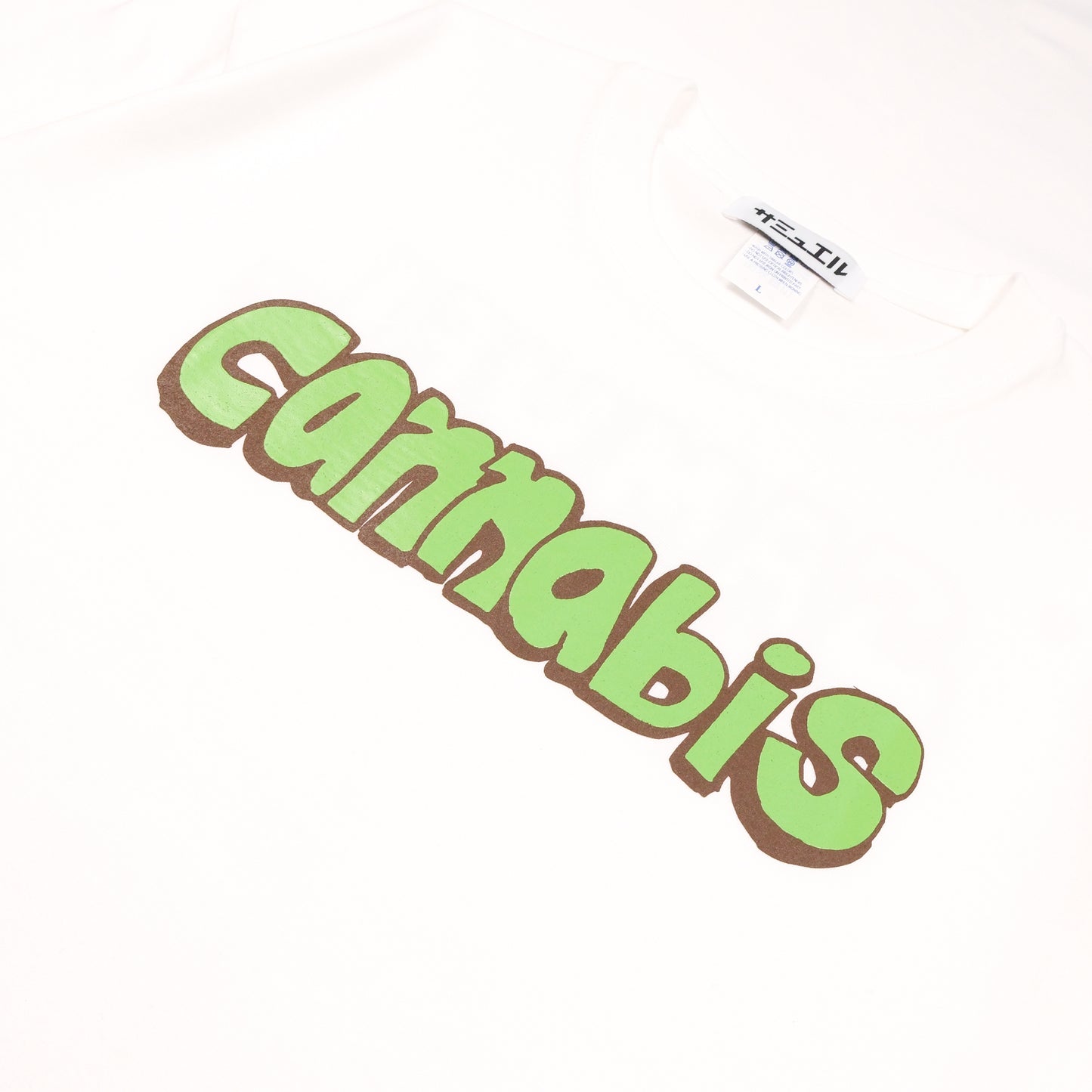 SAMUEL × CANNABIS LOGO S/S TEE