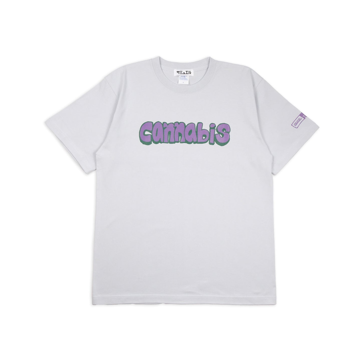 SAMUEL × CANNABIS LOGO S/S TEE