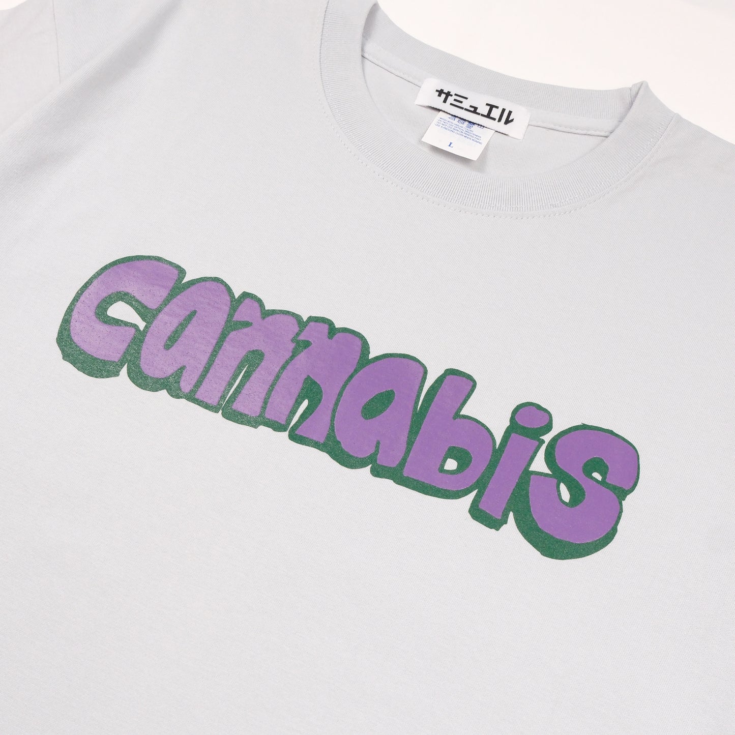 SAMUEL × CANNABIS LOGO S/S TEE