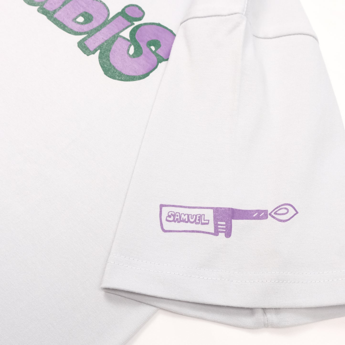 SAMUEL × CANNABIS LOGO S/S TEE