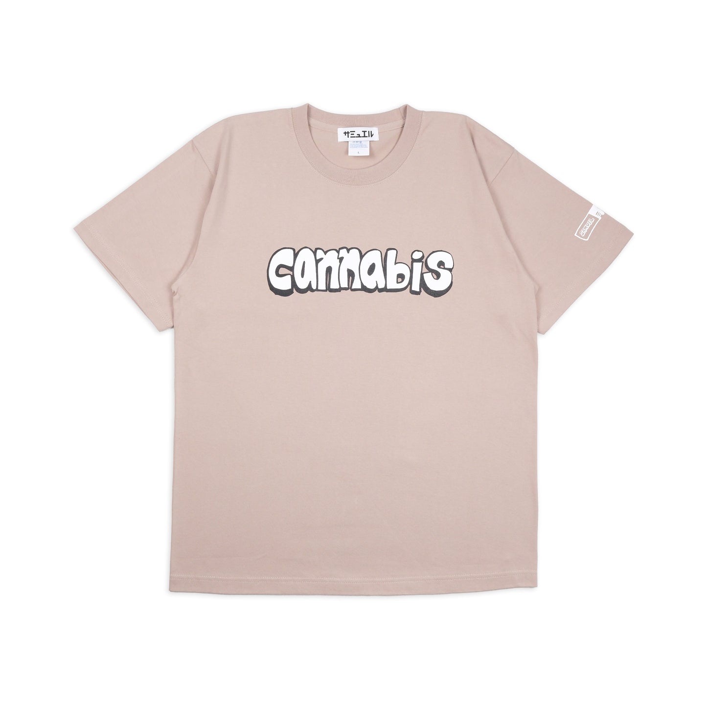 SAMUEL × CANNABIS LOGO S/S TEE