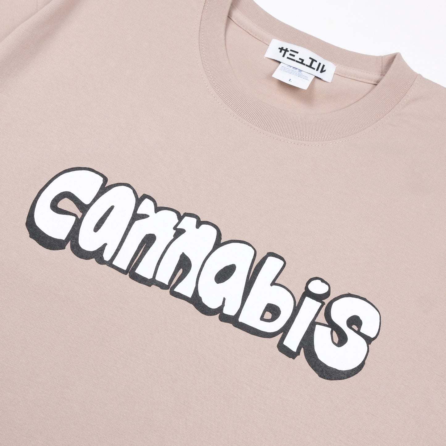 SAMUEL × CANNABIS LOGO S/S TEE