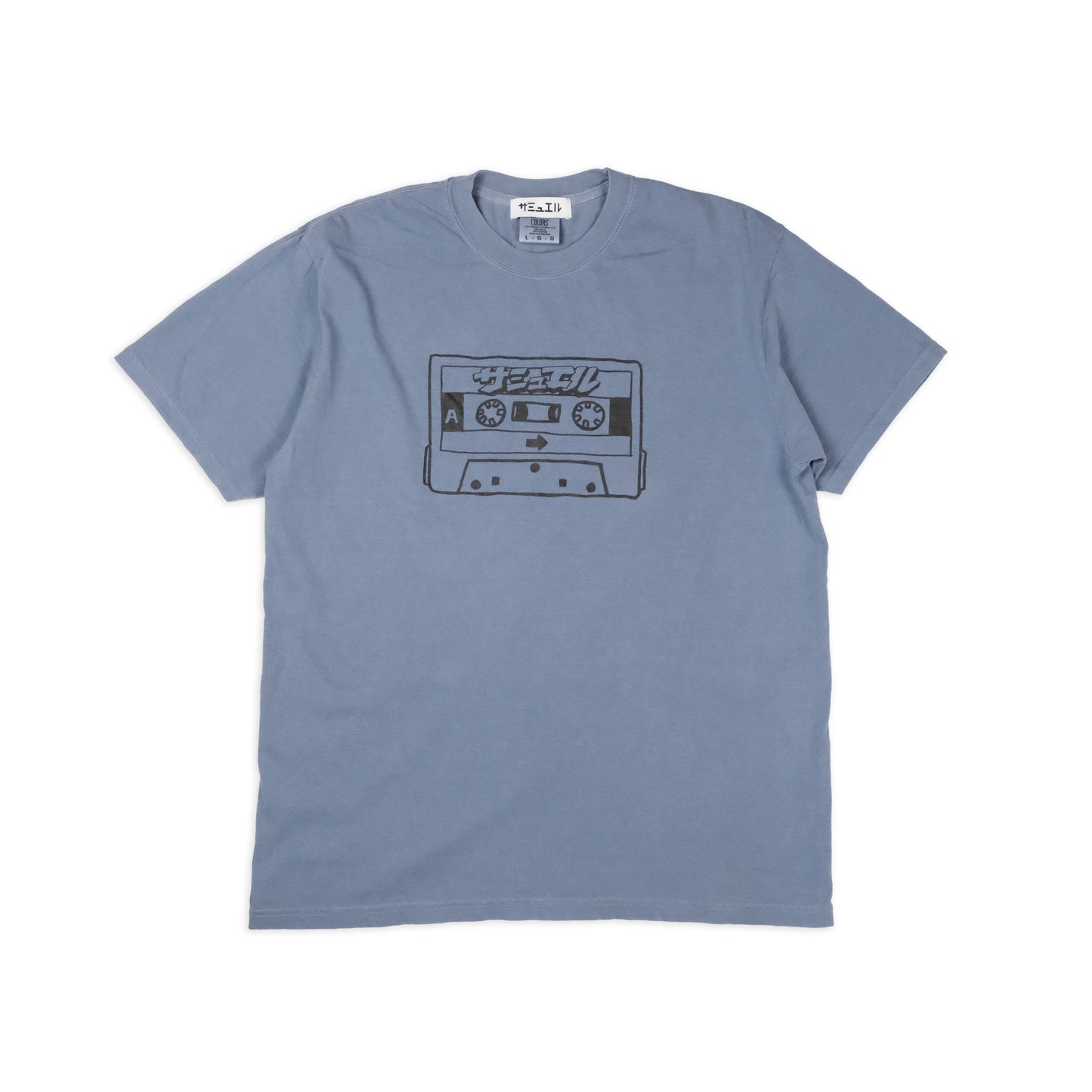 SAMUEL CASSETTE PIGMENT DYED TEE