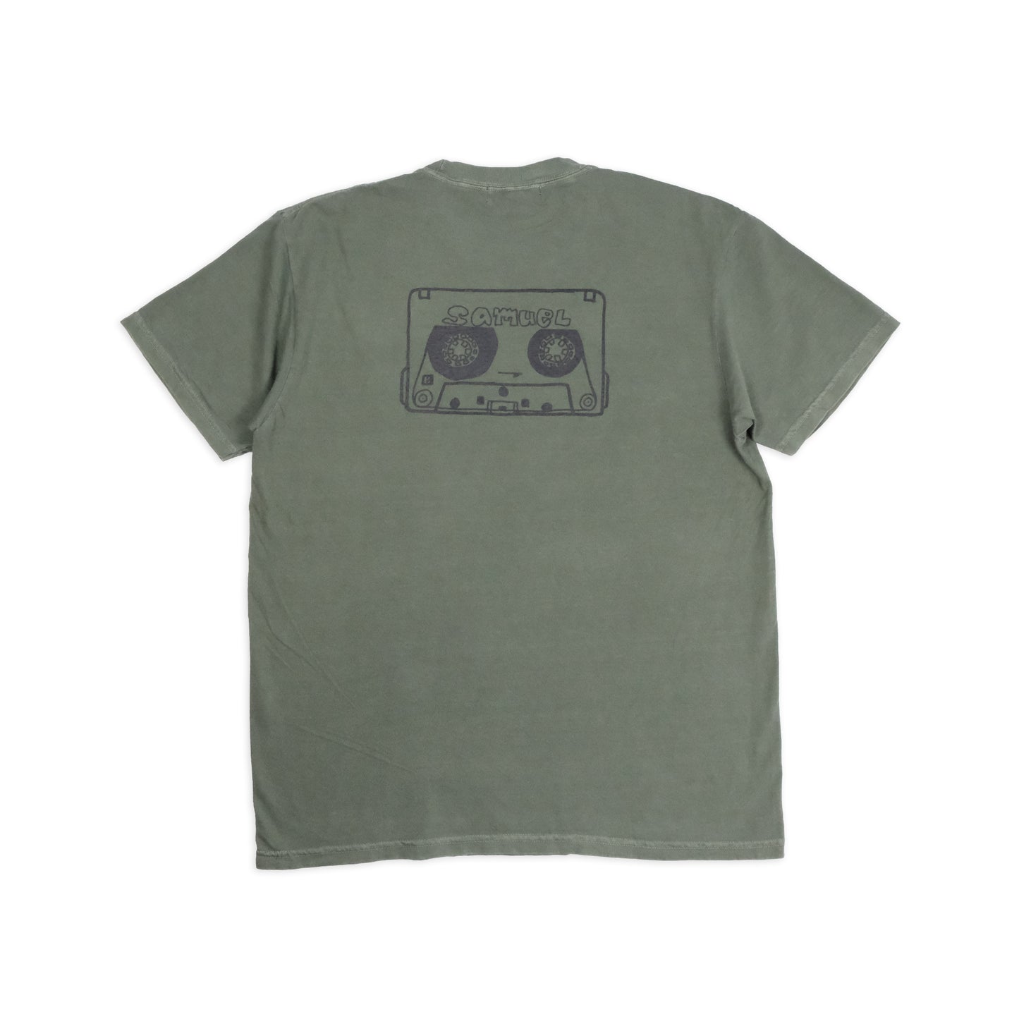 SAMUEL CASSETTE PIGMENT DYED TEE