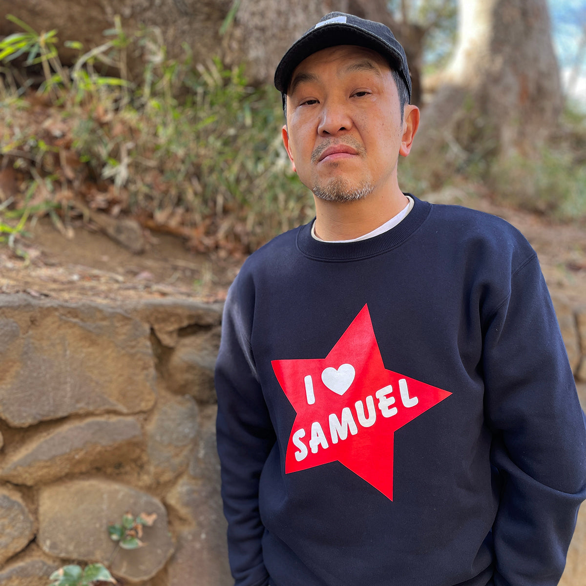 SAMUEL I LOVE SAMUEL CREW KNECK SWEAT