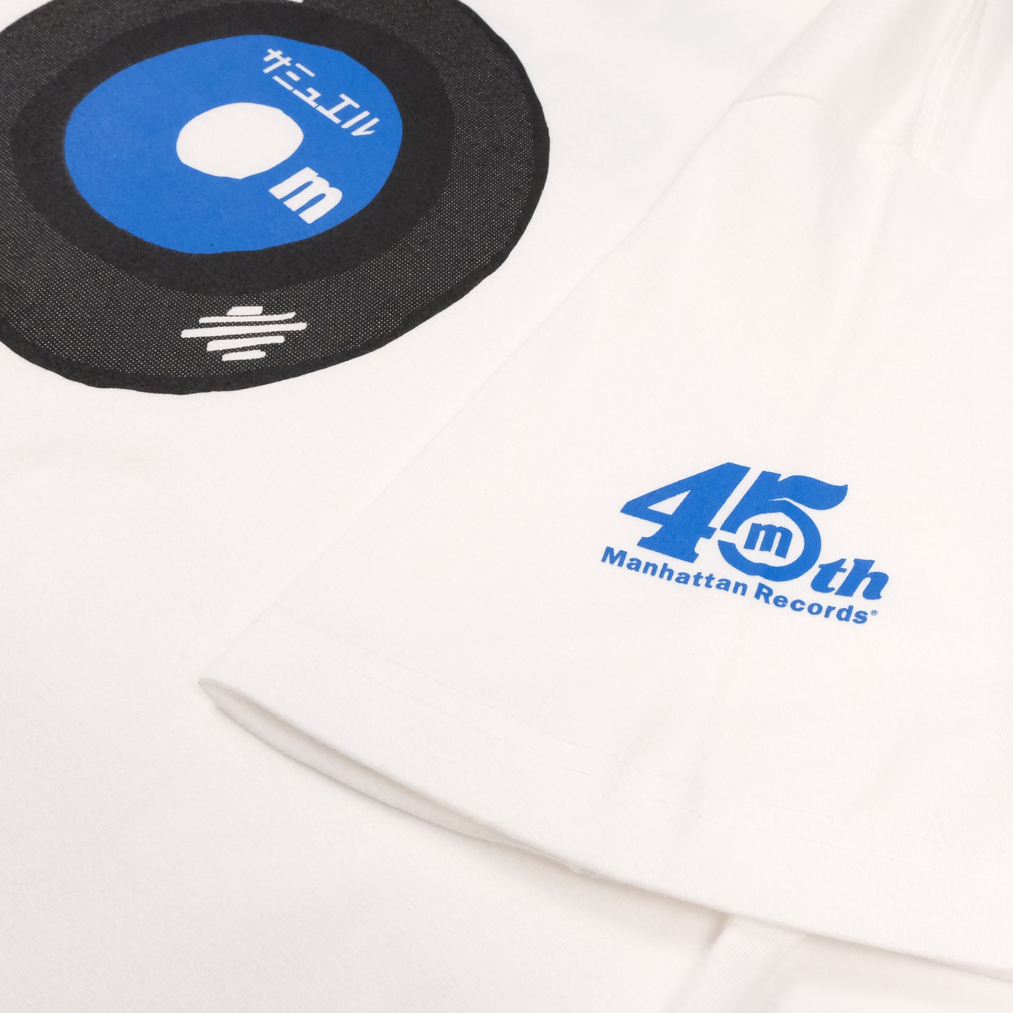 SAMUEL × Manhattan Records 7inch 45th anniv. TEE