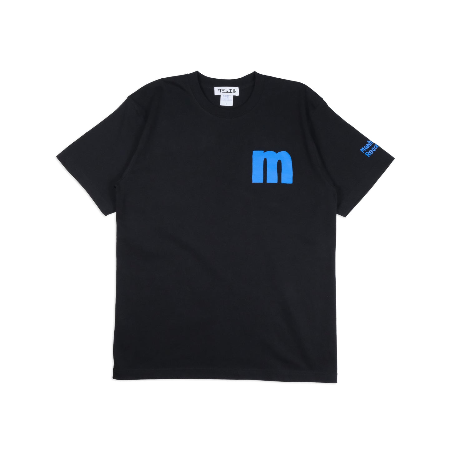 SAMUEL × Manhattan Records M ILLUST LOGO S/S TEE