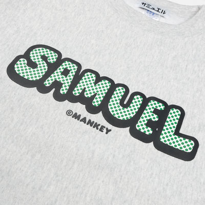 SAMUEL x MANKEY CREWNECK SWEAT SHIRT