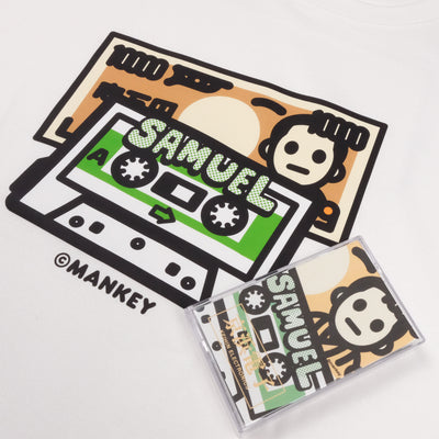 SAMUEL x MANKEY マン券GRAPHIC S/S TEE 京浜電子 MIXTAPE PACK