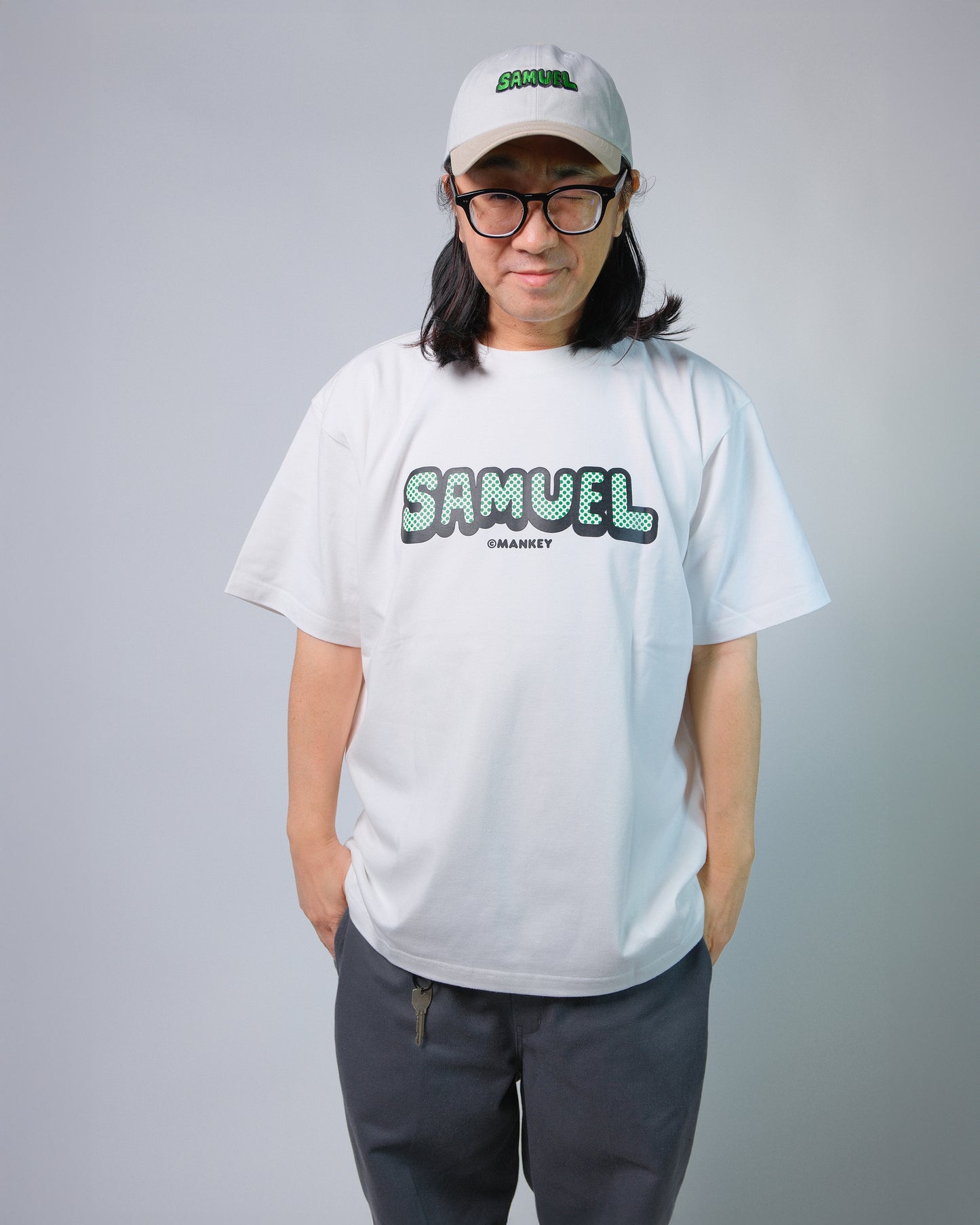 SAMUEL x MANKEY LOGO S/S TEE