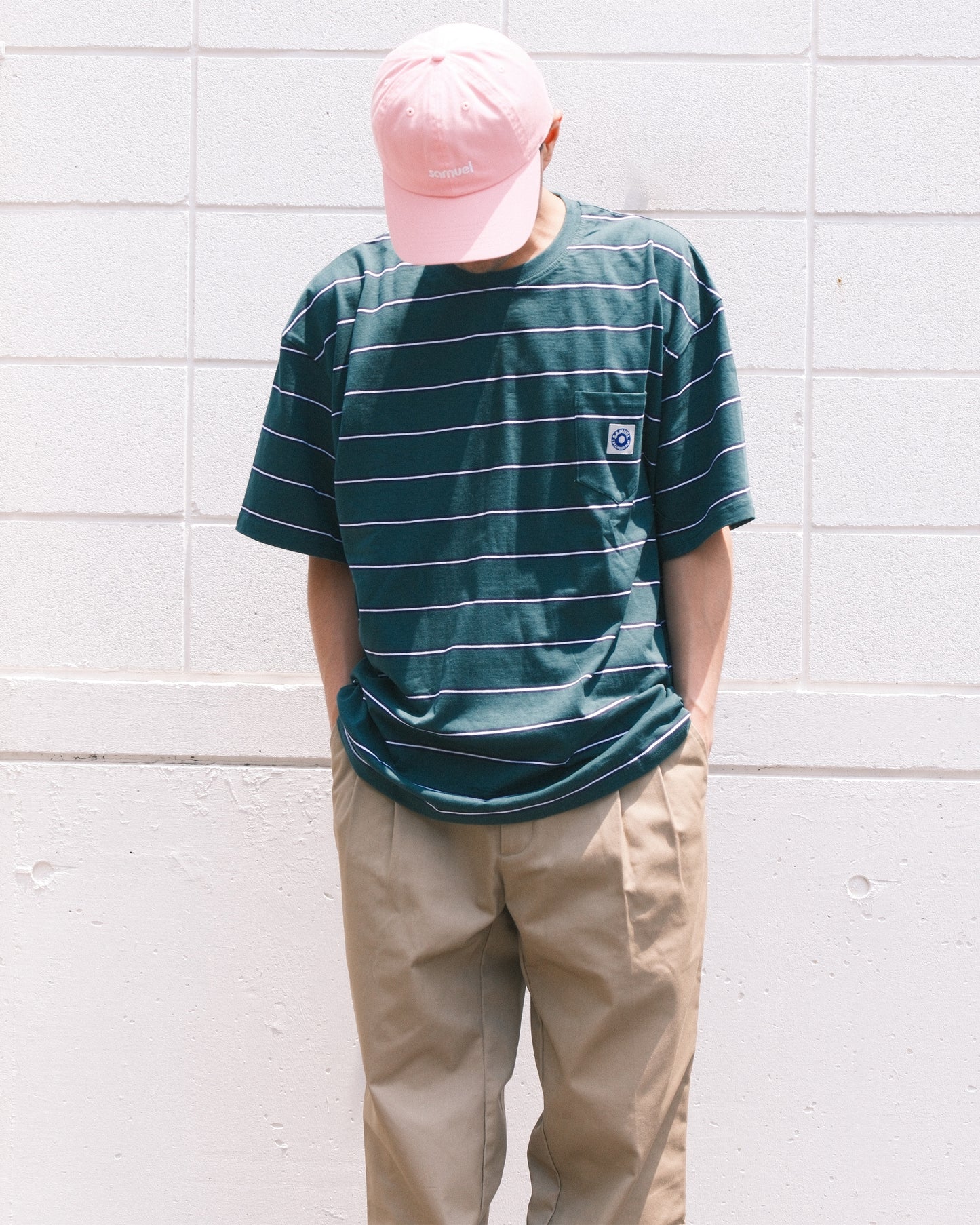 SAMUEL BORDER POCKET TEE