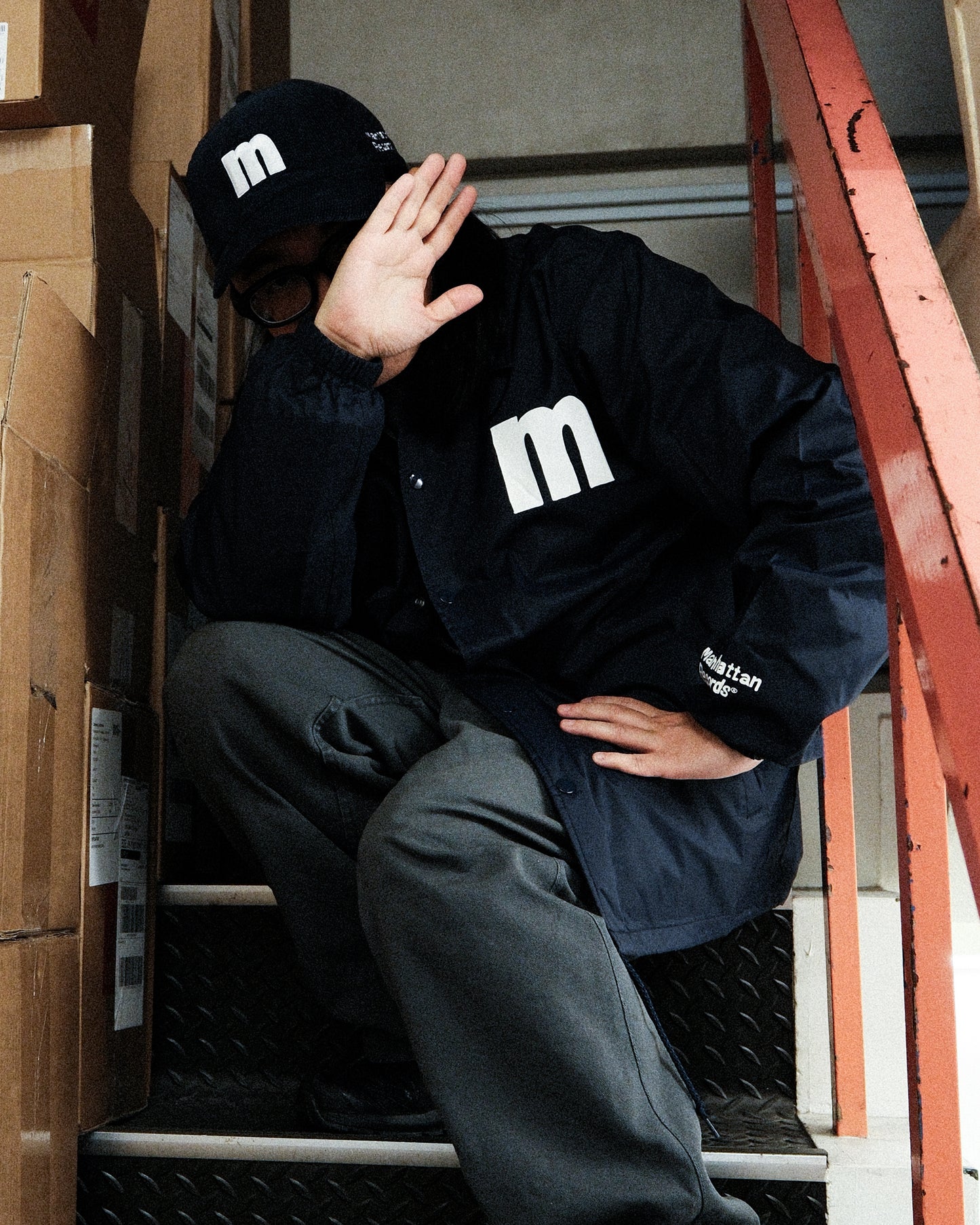SAMUEL × Manhattan Records COACH JACKET