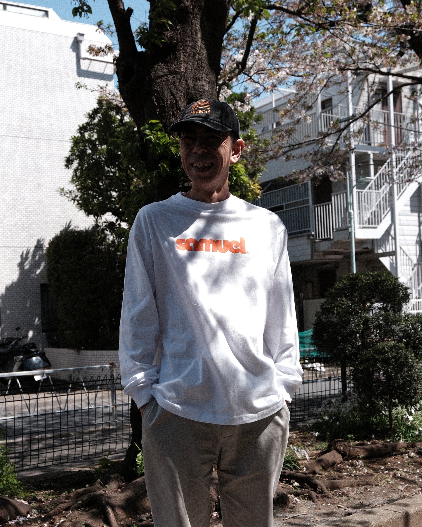 SAMUEL OLD LOGO L/S TEE