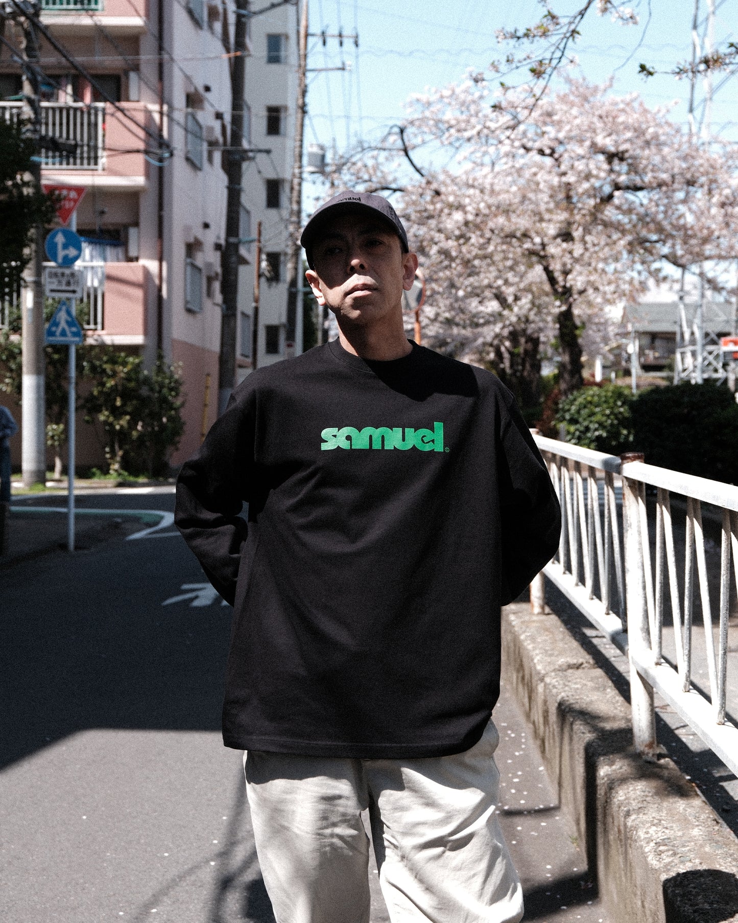 SAMUEL OLD LOGO L/S TEE