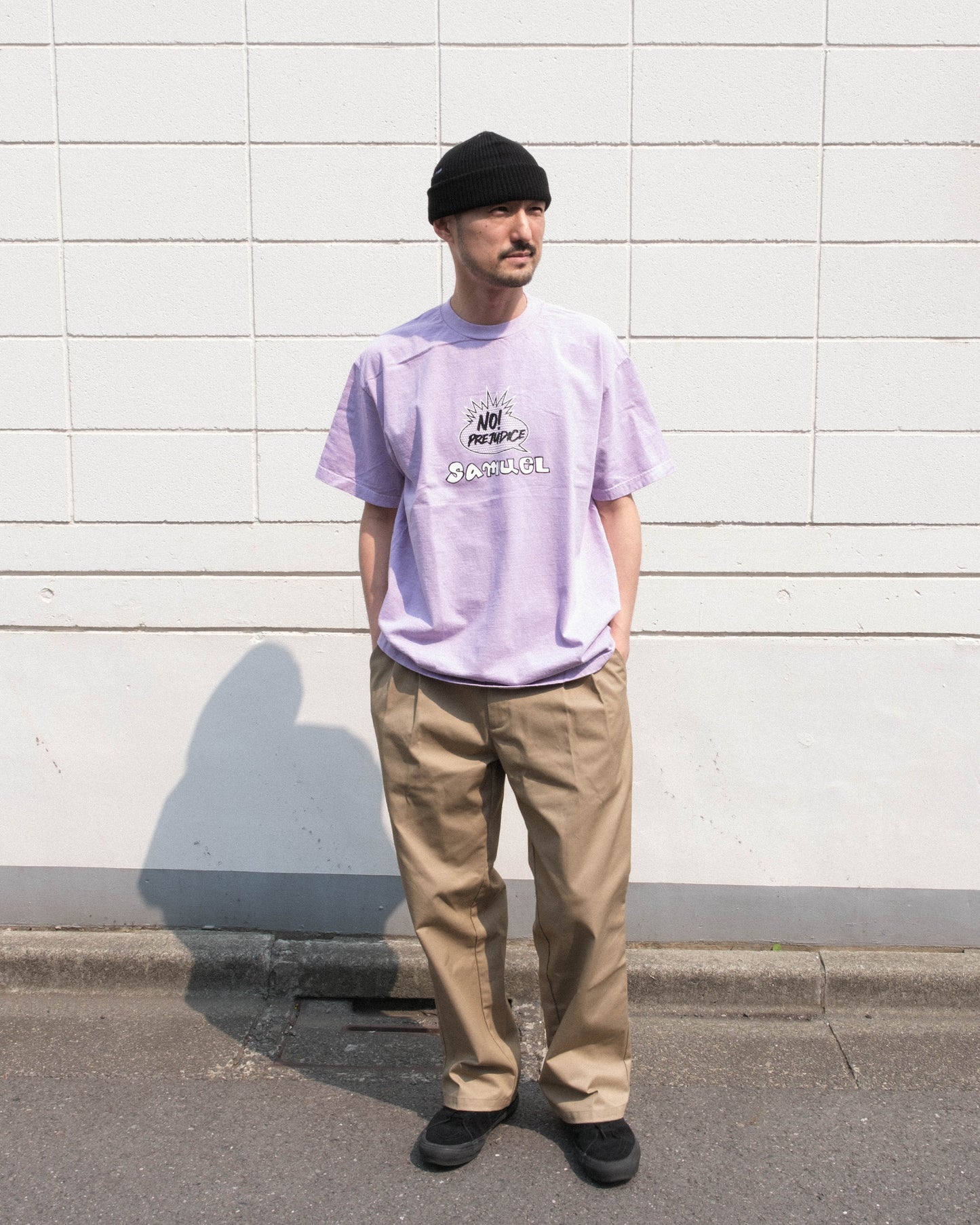SAMUEL PIGMENT DYED NO PREJUDICE S/S TEE