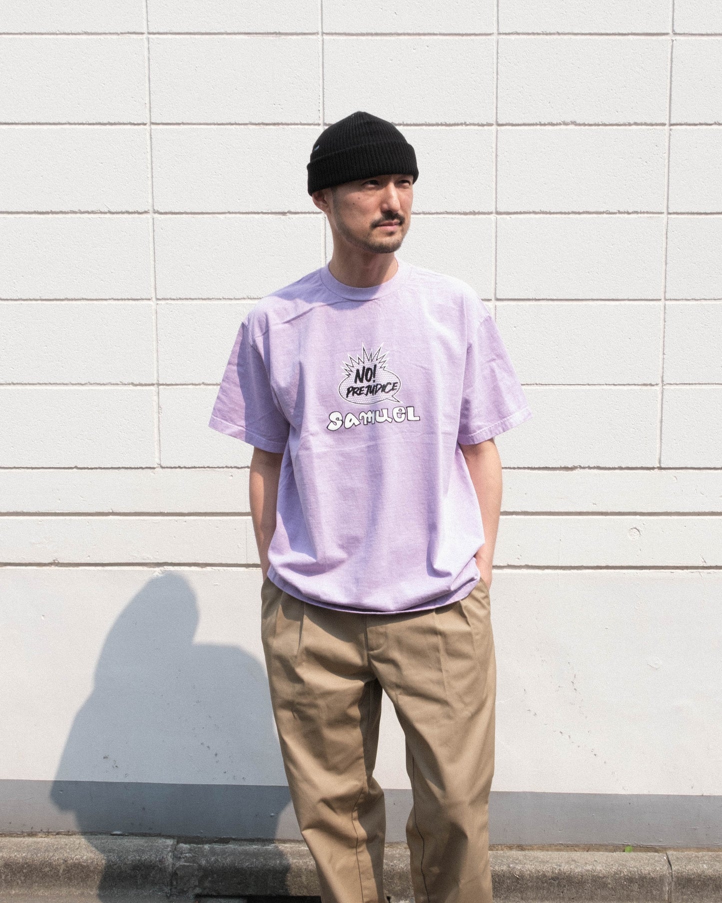 SAMUEL PIGMENT DYED NO PREJUDICE S/S TEE