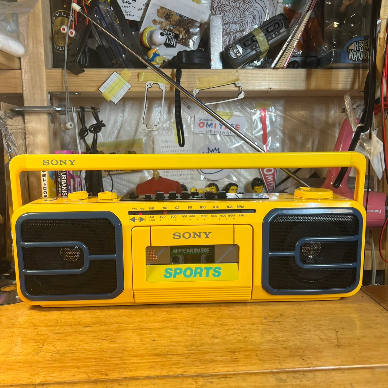 [レア美可動品]Sony Sports CFS-V75 ラジカセ スタビリティ SONY SPORTS CFS-V75 国内仕様[レア美可動品