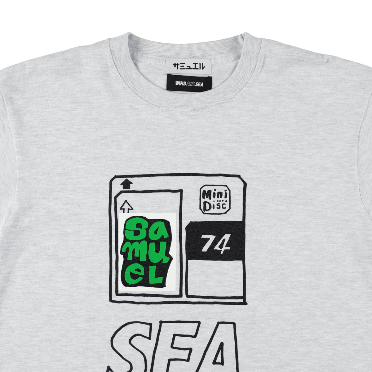 SAMUEL x WDS S/S Tee (mini disc)