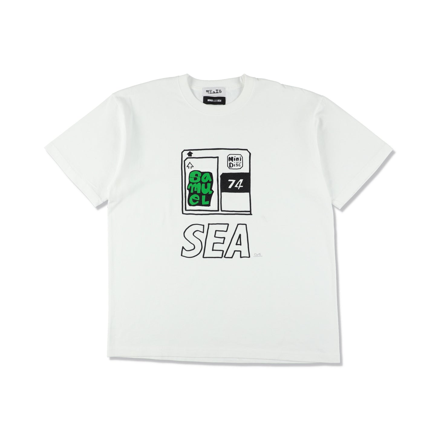 SAMUEL x WDS S/S Tee (mini disc)