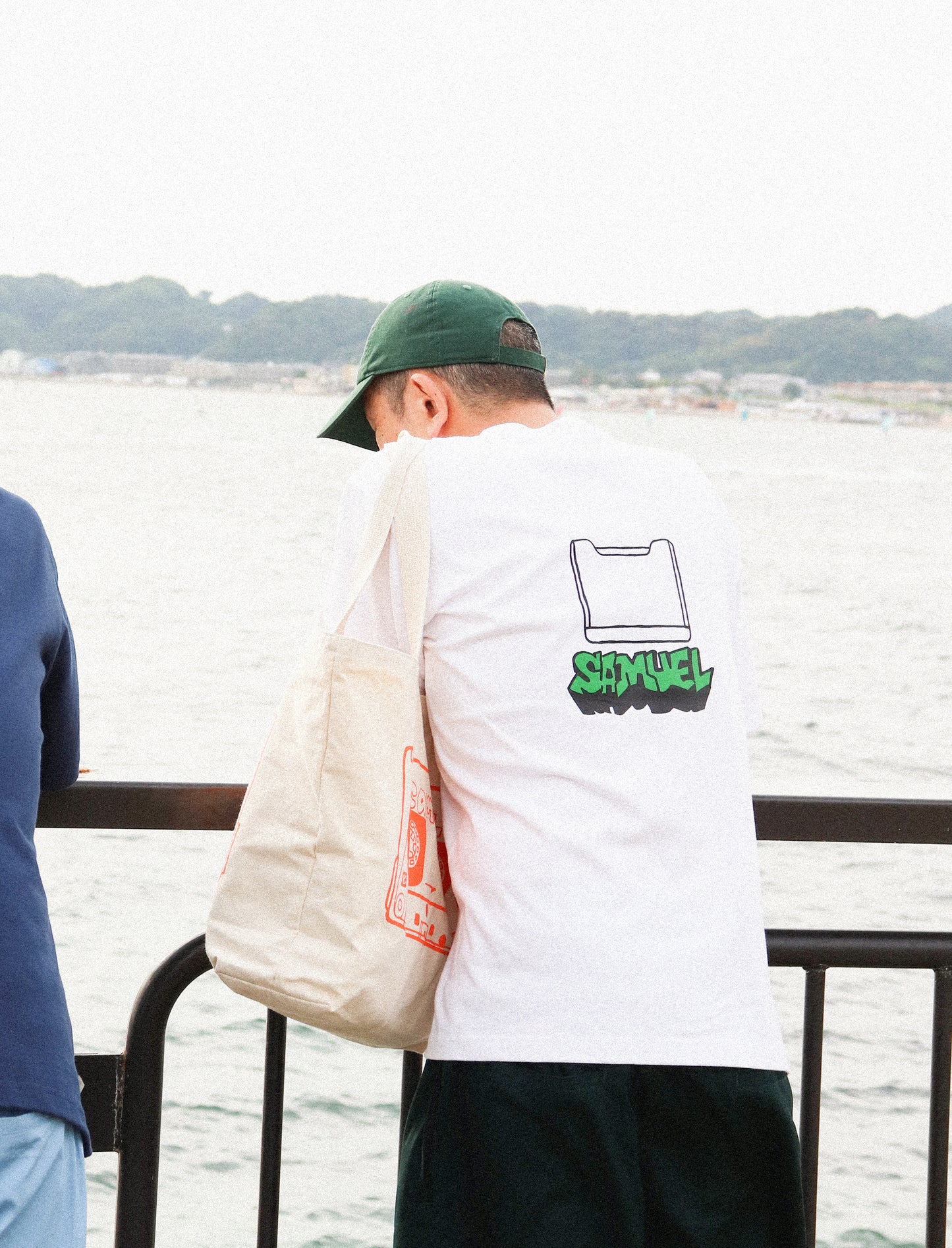 SAMUEL MINIDISC TYPE2 TEE WHITE