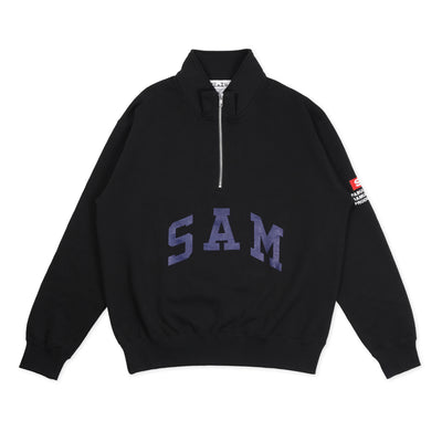 SAMUEL HALF ZIP SWEAT SHIRTS