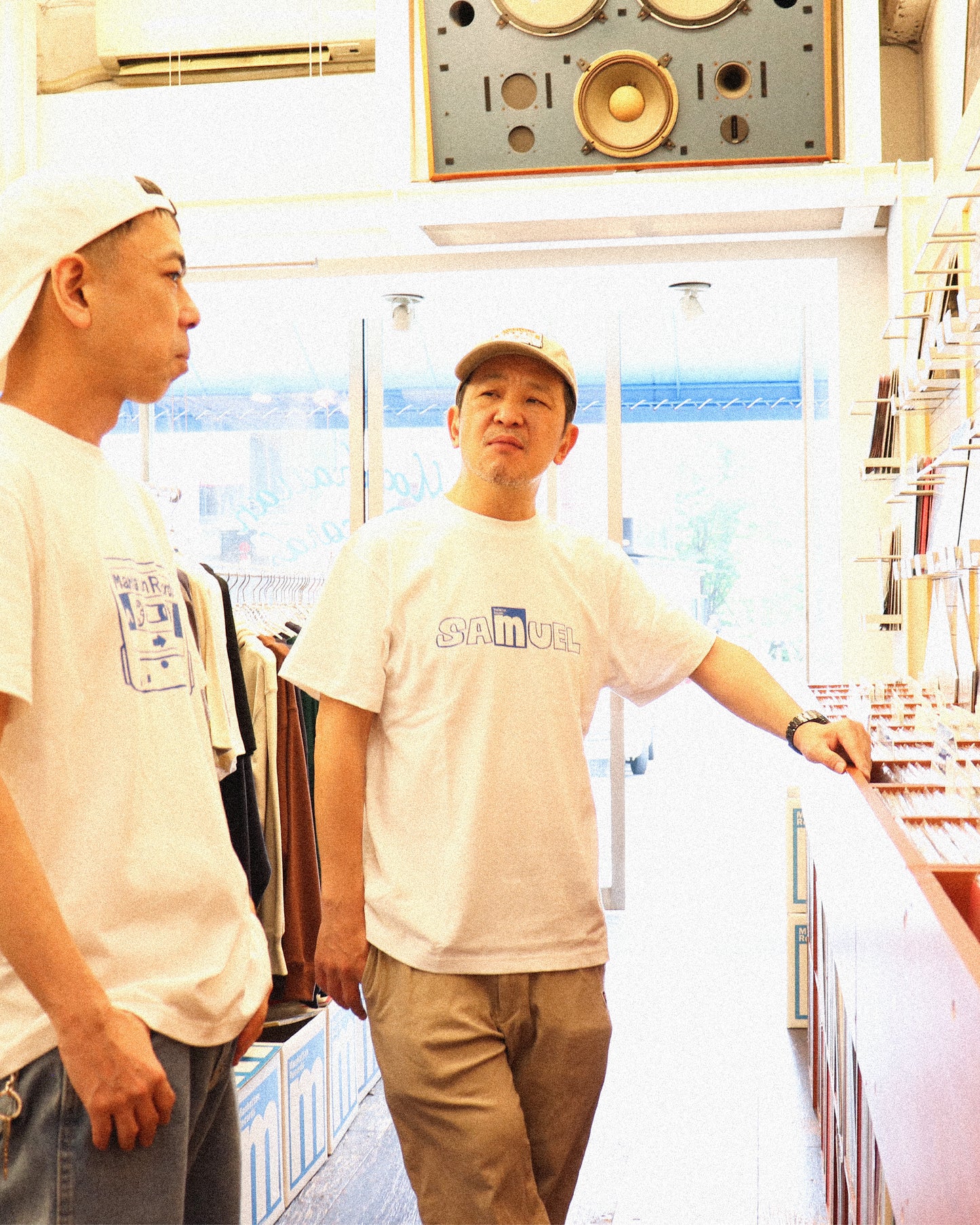 SAMUEL × Manhattan Records M LOGO TEE