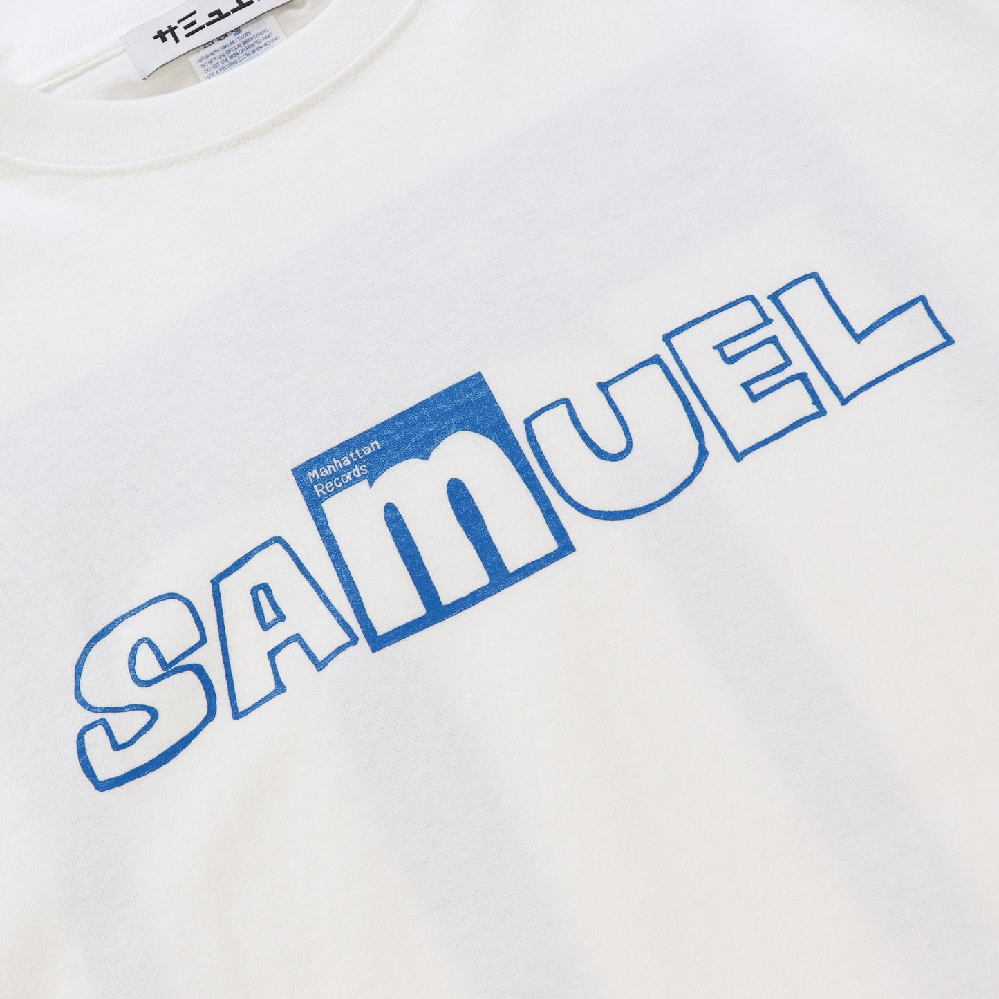 SAMUEL × Manhattan Records M LOGO TEE
