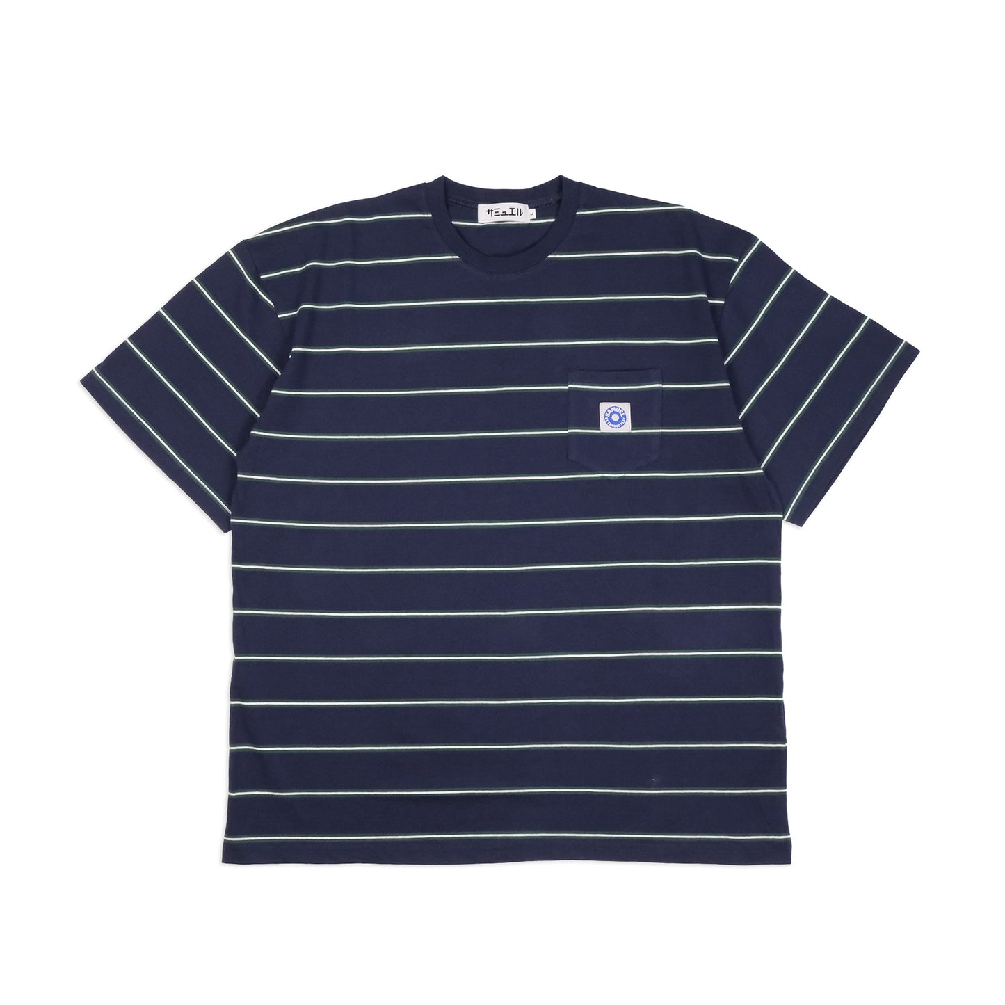 SAMUEL BORDER POCKET TEE